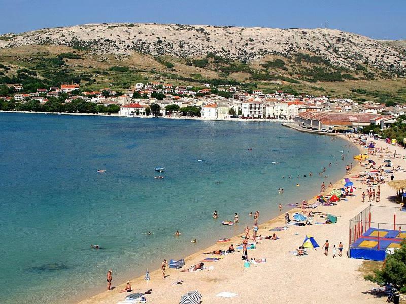 Apartmani Mila Pag Town Exteriör bild